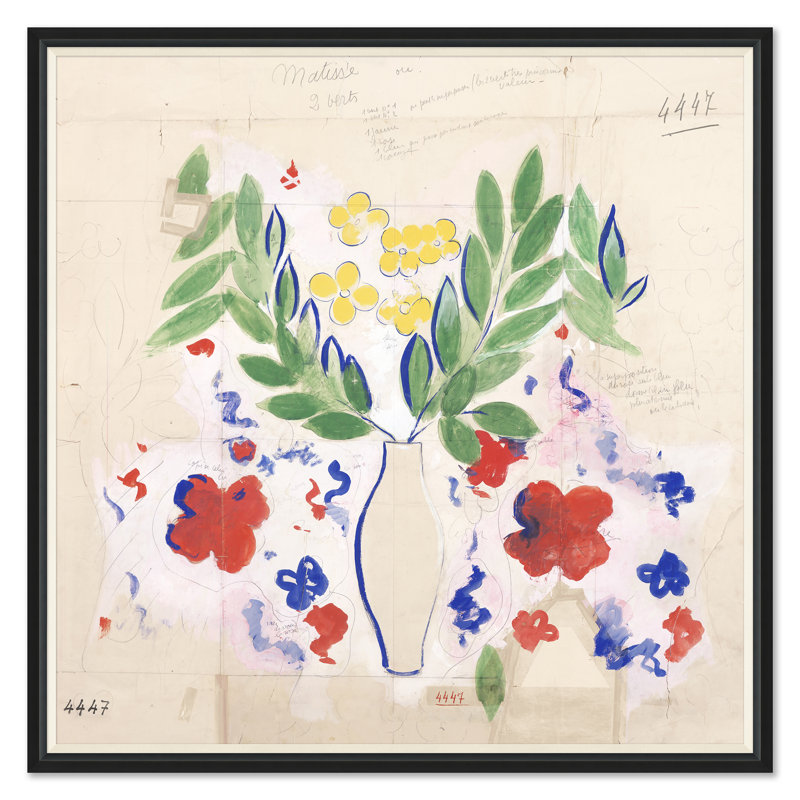 Paule Marrot, Matisse I, Noir, noir, noir, noir, H 43 po x l 43 po
