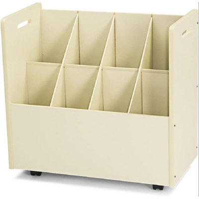 29.25'' H x 30.25'' W File Cart with Wheels