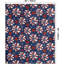 Jeté de flanelle du 4 juillet, impression patriotique du Jour du Souvenir, fleurs, jour de l'Independence, douces couvertures en molleton douillet et moelleux pour la décoration du canapé-lit, cadeaux idéaux pour les enfants adultes 60 x 80-128065422-128065424