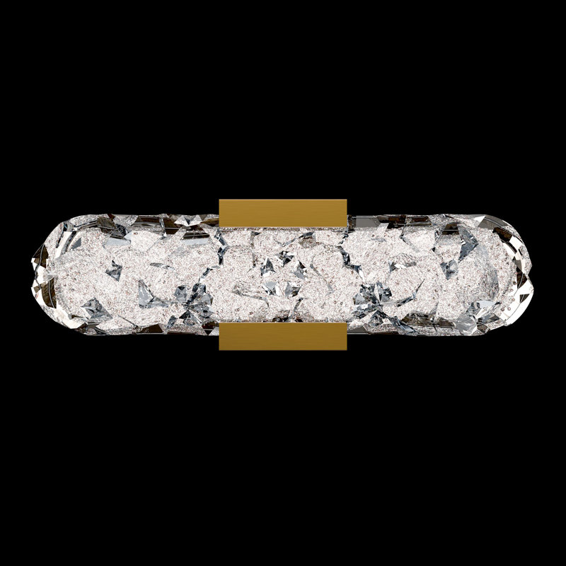 Andean 1 - Light LED Vanity Light, Aged Brass