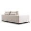 Élégant canapé 2 places, beige, 79,1 x 40,2 x 33,1 pouces | Structure en bois de hêtre et en bois aggloméré durable | Tissu 100% polyester | Coussins de dossier en mousse et en silicone gris doux | Coussins portables à nettoyage à sec | Design industriel moderne