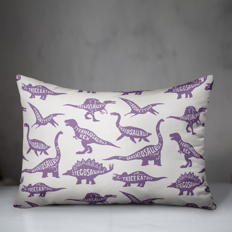 Rectangular Pillow Cover & Insert, Purple 
