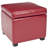 Maiden Faux Leather Ottoman-132965818
