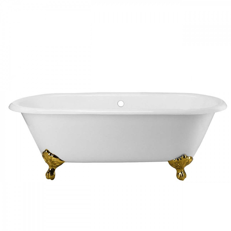 Baignoire de trempage sur pattes 61 "x 31" Cambridge, Nickel