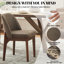 Bason Upholstered Faux Leather Dining Chairs-116066610