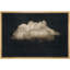 Nuage «Moody Black Modern Minimalist Neutral Artwork» - très grande impression sur toile encadrée-98126577-98126579