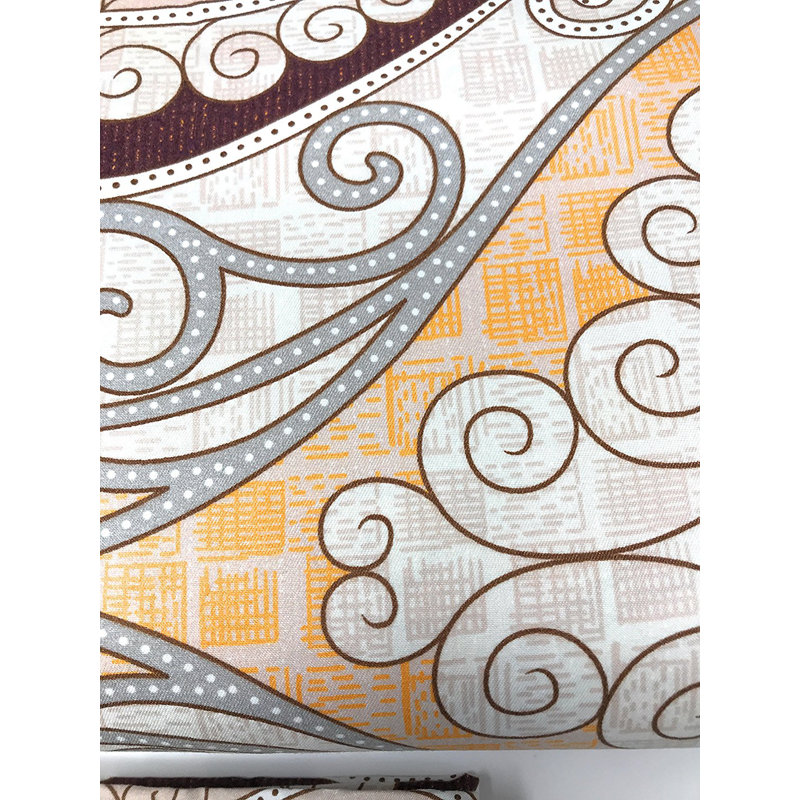 Ensemble de housse de couette réversible Mandala, Housse de couette pour lit simple + 1 taie d'oreil