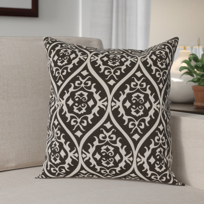Cociani Cotton Throw Pillow Cover, 22" H x 22" W x 0.25" D