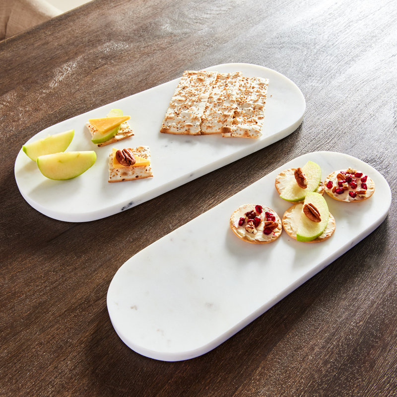 Marble Oval Decorative Tray