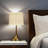Ivory Throwback Rectangle Pongee Silk Lampshade-429126699