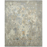 Illusion Weave Hand Knotted Abstract Area Rug