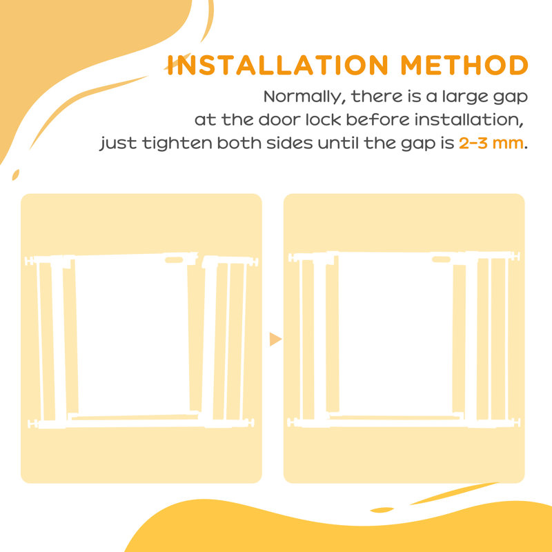 Pressure Mounted Pet Gate
