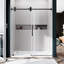 Porte de douche coulissante simple sans cadre l 50 "- H 55" x H 76 "-85016944