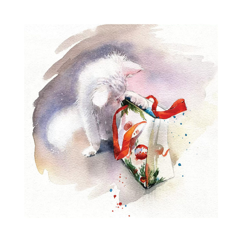 Gift by Marina Ignatova - Wrapped Canvas Print, 30.48 cm H x 30.48 cm W