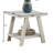 Rich Espresso Shelf End Table