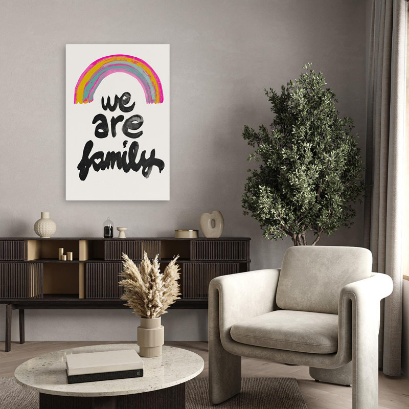 Treechild - We Are Family Modern, H 36 po x l 24 po