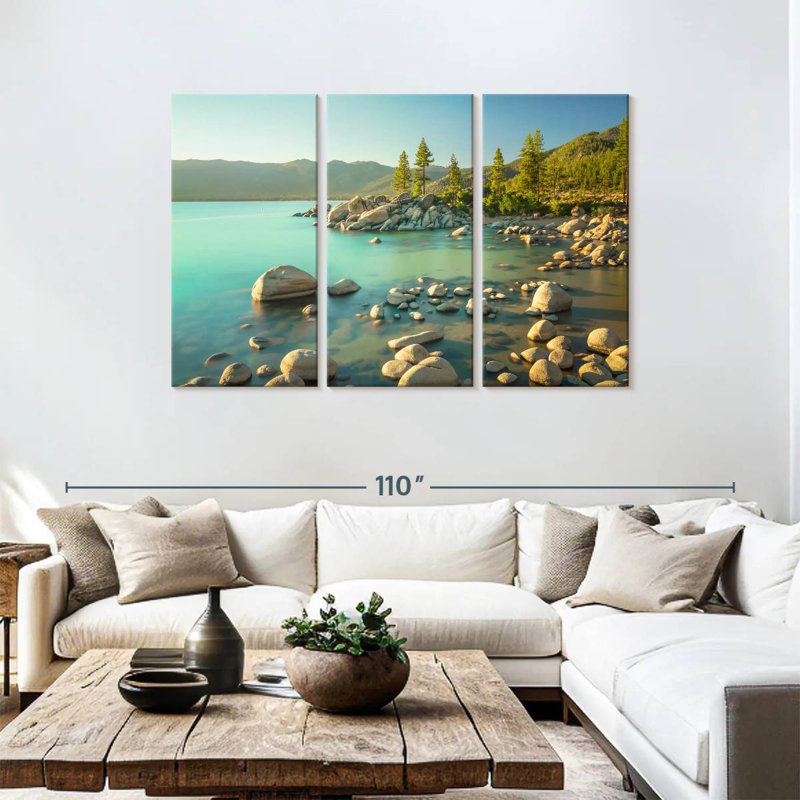 Pins d'Alvord au lac Tahoe, H 48 po x l 74 po