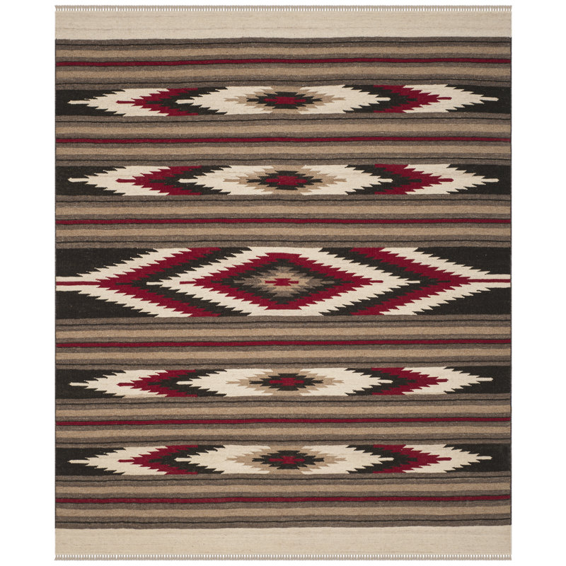 Ralph Lauren Quiet Path Wool Geometric Rug, Rectangle 8' x 10'