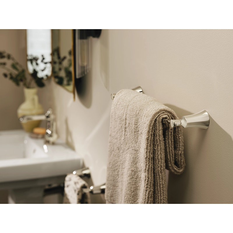 Flara 18" Wall Mounted Towel Bar, Brushed Gold