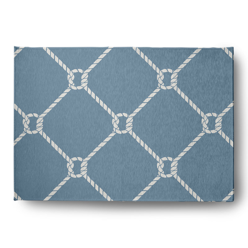 Tapis intérieur / extérieur gris foncé Strissel, Rectangle 5 pi x 7 pi
