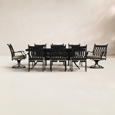 Brockport 84" Patio Dining Set