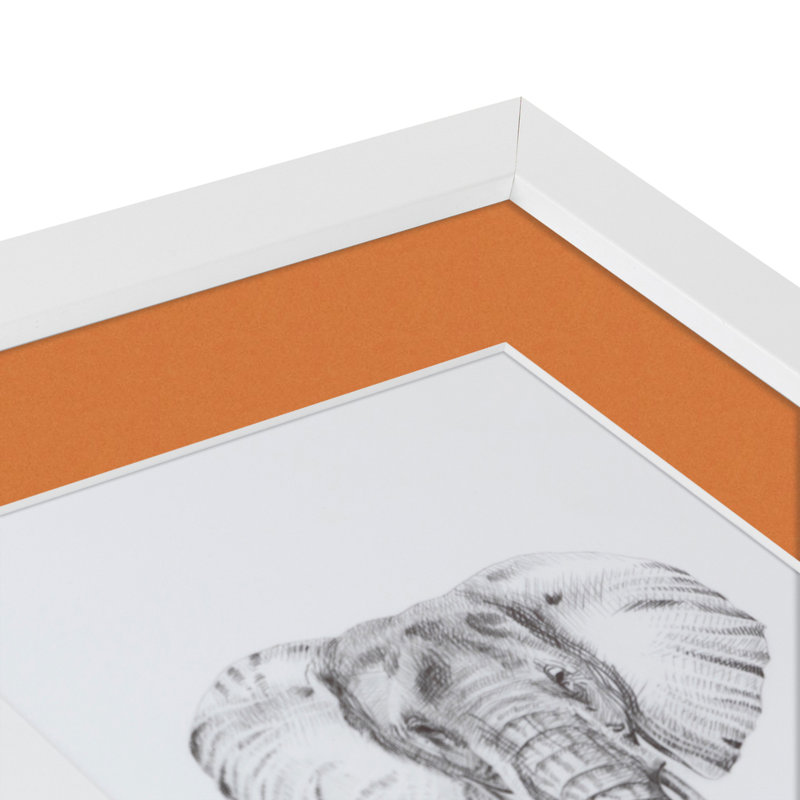 Cadre pour photo simple blanc mat 10 "x 20", Oktoberfest
