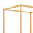 Canopy Platform Bed with Support Legs-469811380-469782236
