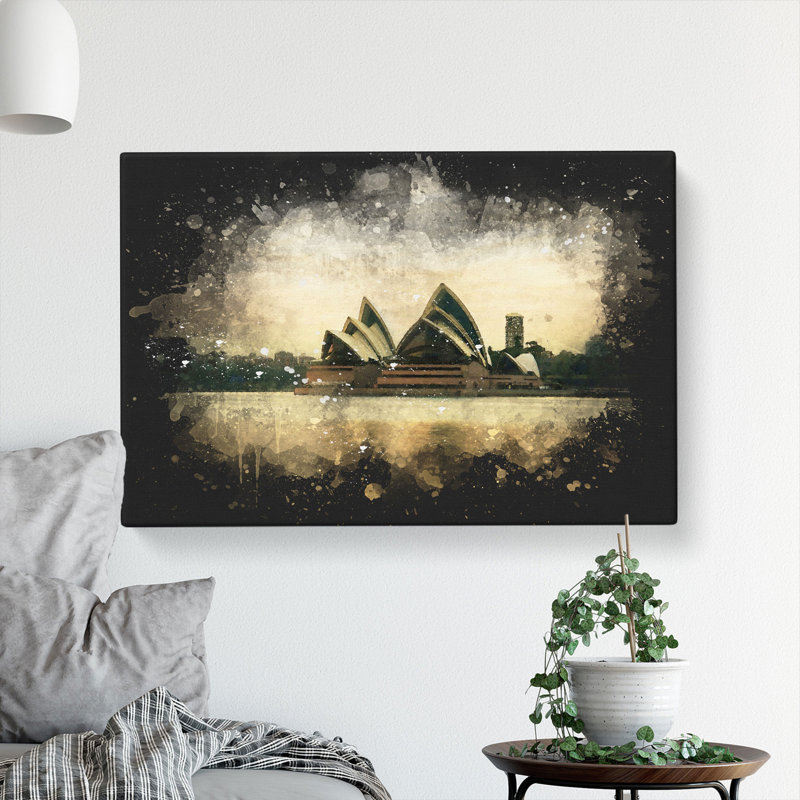 Sydney Opera House Vol.3 - Wrapped Canvas, 35cm H x 50cm W x 3cm D