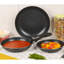 Mekhag 3 - Piece Non-Stick Hard-Anodized Aluminum Cookware Set