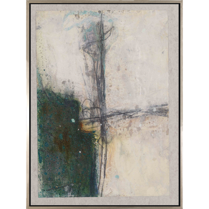 Entre les idées II - cadre flottant, peinture sur toile