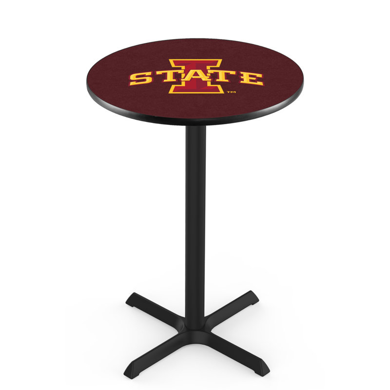 Round Metal Base Dining Table, Iowa State University