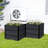 31.5" X 31.5" X 30" Composite Large Outdoor Garden Planter Box（No bottom panel）-147531576