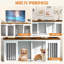 Meuble de rangement pour chien 70,9 po