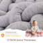 Tapis en coton tressé pour bébés et tout-petits Wonder Space