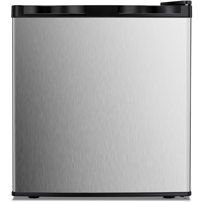 1.1 Cu.ft Upright Freezer, Fast Cooling, 7 Temps, Energy Saving, Low Noise, Adjustable Legs, Silver