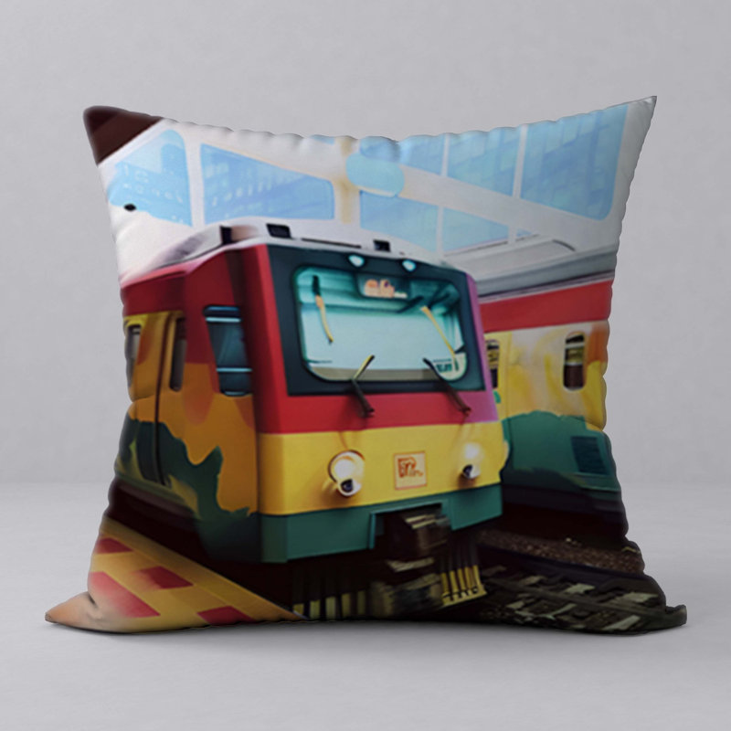 Reversible Throw Pillow