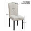 Fabric Upholstered  Parsons Chair-1170015917