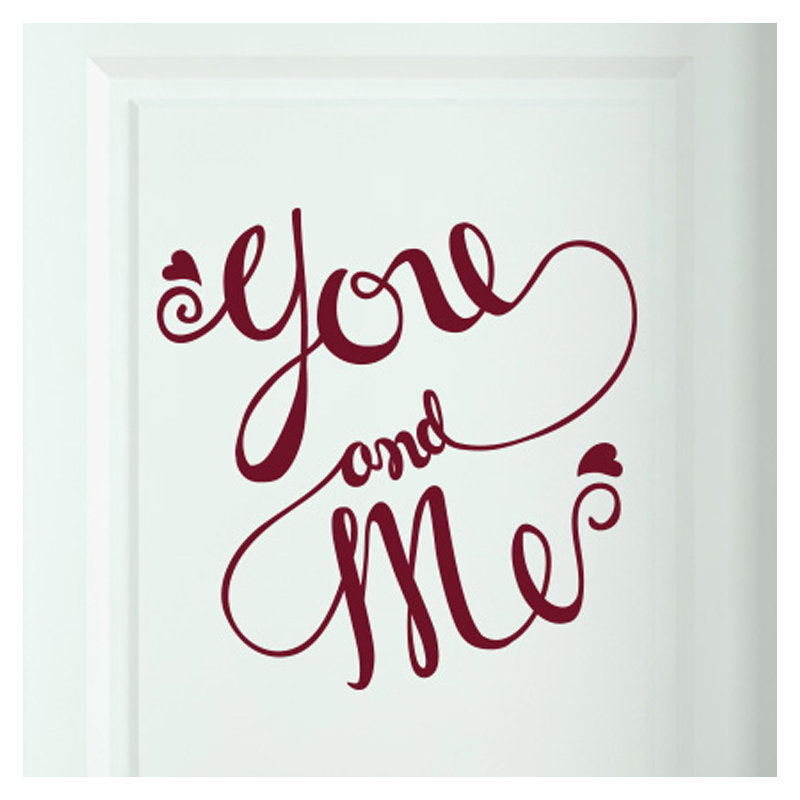 Wall Decal, Burgundy
