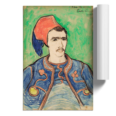 The Zouave by Vincent Van Gogh - No Frame Painting