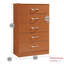 Commode à 5 tiroirs avec commode en bois de 31,5 pouces de largeur, tiroirs spacieux pour les vêtements, -116069019