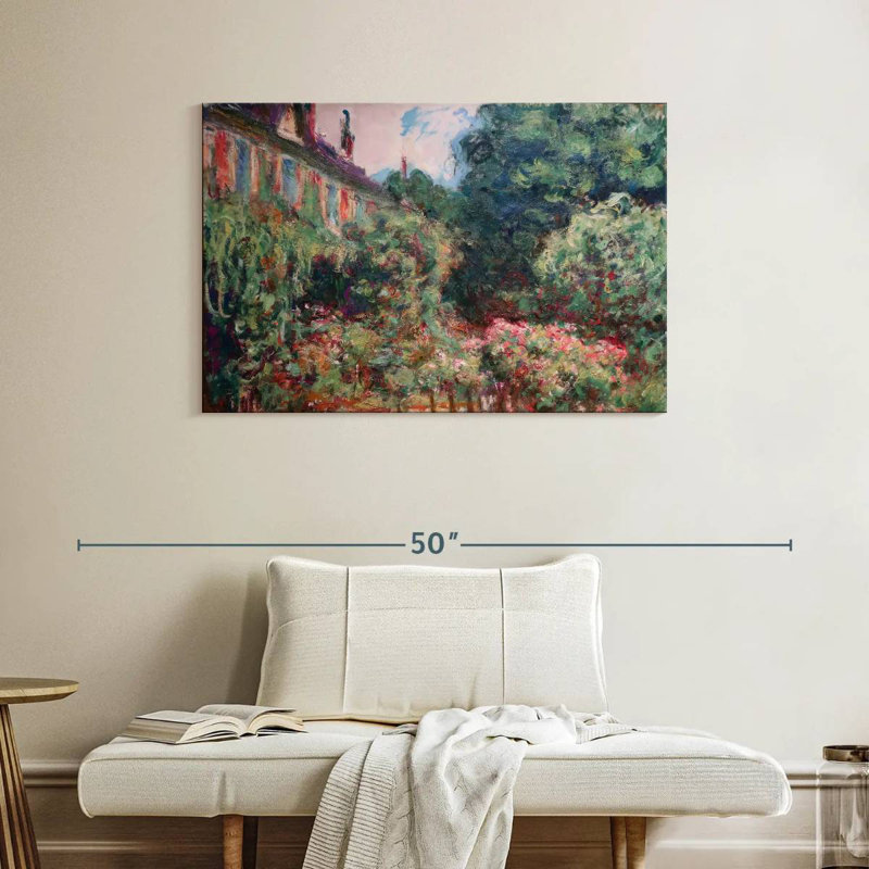 Senne, la maison de l'artiste à Giverny, H 26 po x l 39 po