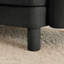 Canapé-lit modulaire convertible en forme de L à 4 places avec accoudoirs en forme de coquille distinctive, repose-pieds amovible et pieds cylindriques pour des espaces de vie polyvalents-105142323