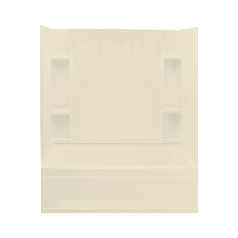 Accord 77.5" x 36" Right Hand Bath/Shower Kit, High Gloss Almond