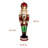 Fraser Hill Farm 4-Ft. Metallic Nutcracker Statue with LED Lights and Music