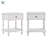 Vivienne Easy Assembly Solid Wood Spindle 1-Drawer Nightstand (Set of 2)-111301199