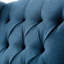 Fauteuil à oreilles inclinable manuel de 27,29 po de largeur en bleu - textile délavé, dossier haut avec boucle de traction, 3 vitesses réglables pour une utilisation à long terme, cadre intérieur en bois massif et contreplaqué, rembourrage en mousse à ressorts