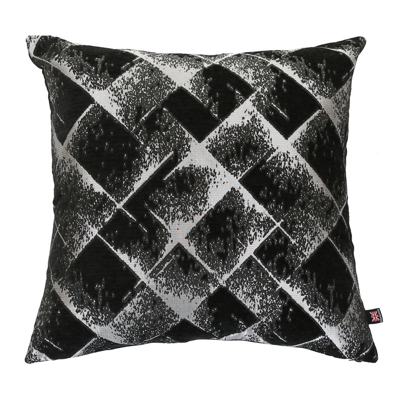 Amatia Geometric Square Cushion, Large