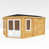 White/Natural Timber