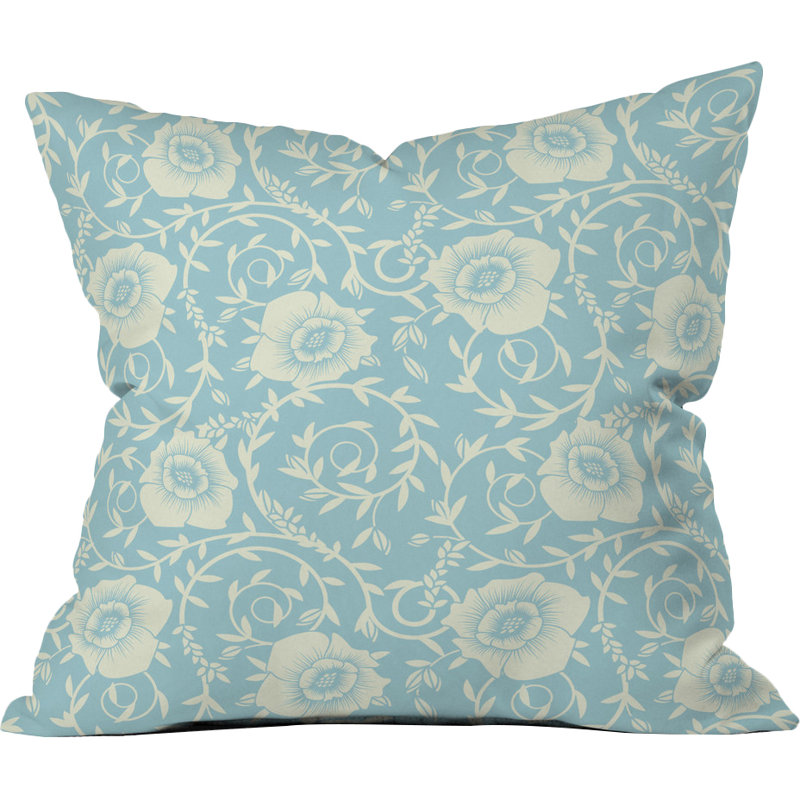 Coussin Floral, 20 po x 20 po