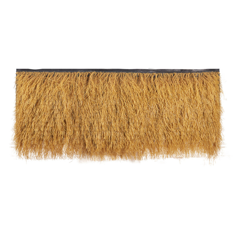Rouleau de toit de toit en gazon artificiel 1,6 x 19,7 pi Tiki Hut